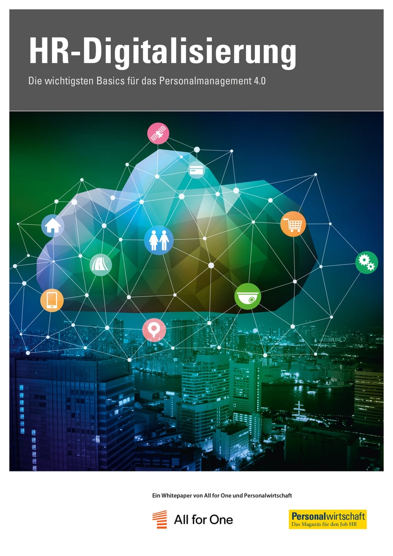 Leitfaden: HR Digitalisierung - Die wichtigsten Basics cover