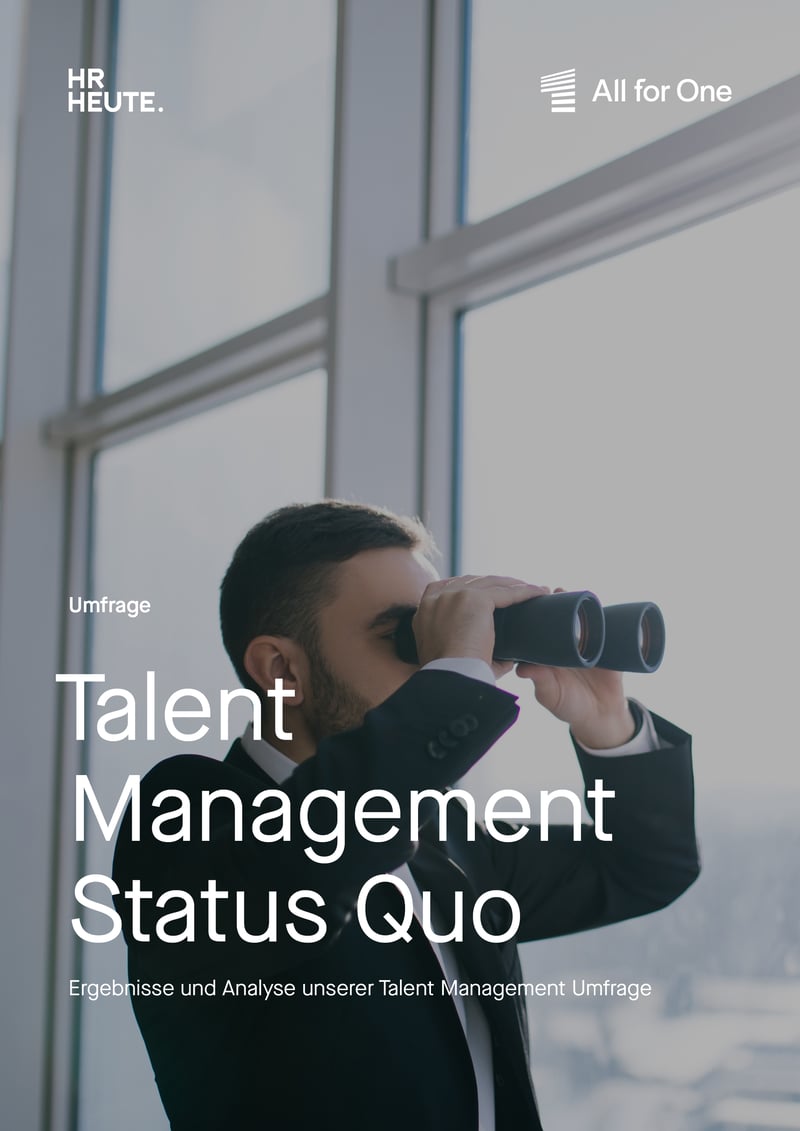 Umfrage: Talent Management cover