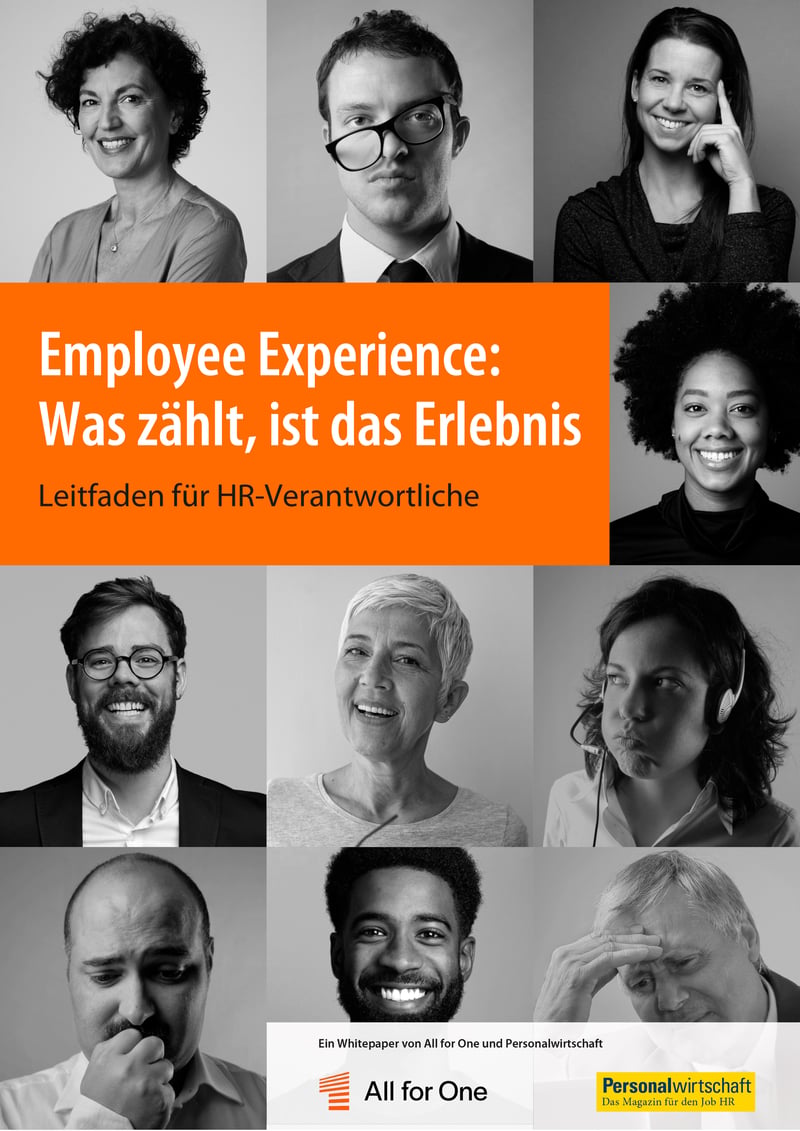 Leitfaden: Employee Experience - Was zählt ist das Erlebnis cover