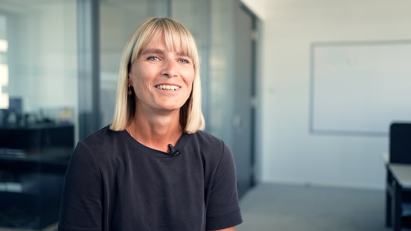 Justine Kleindienst im Gespräch