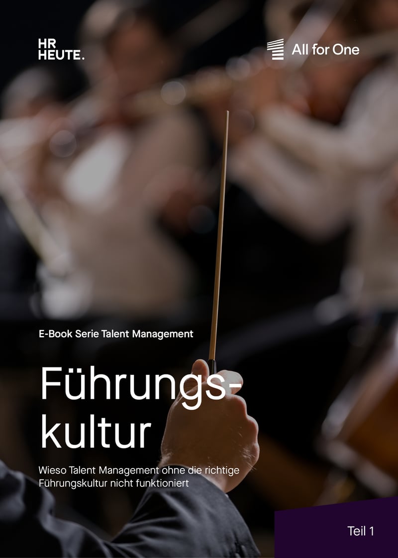 E-Book: Talent Management – Teil 1 - Die richtige Führungskultur cover