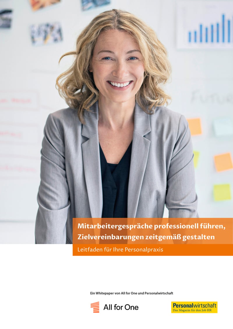 Leitfaden: Mitarbeitergespräche erfolgreich gestalten cover