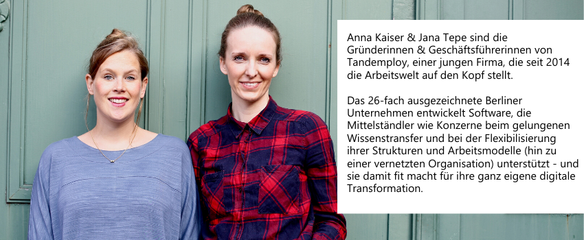 Blog Facts_Innovationskultur mit digitalen Projekten_Tandemploy Gründerinnen