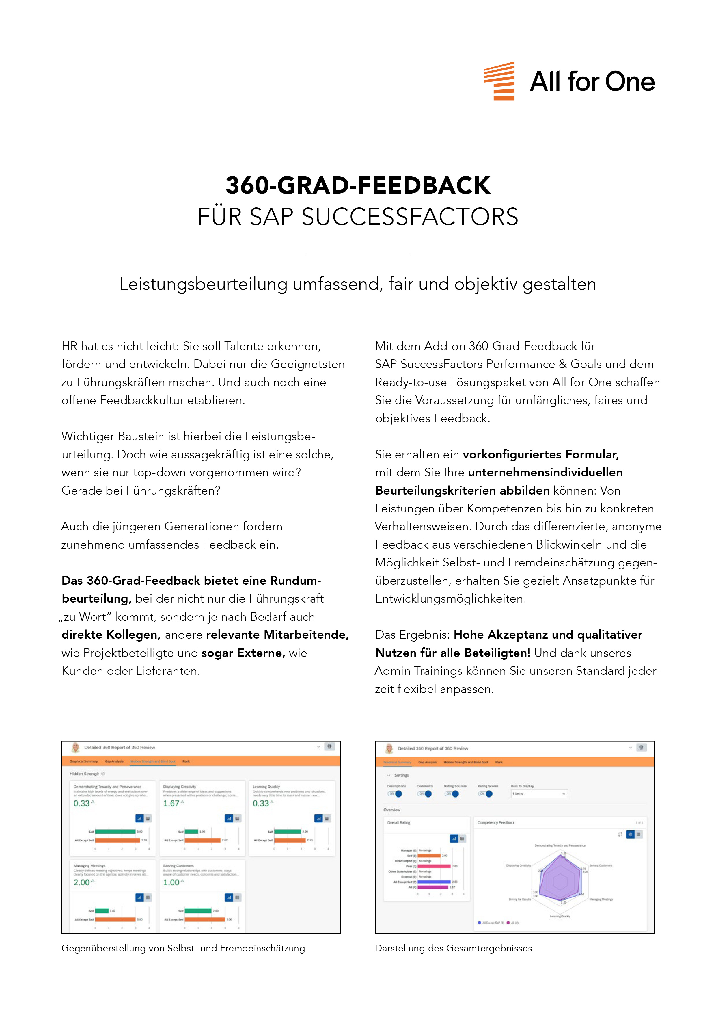 Screenshot Produktflyer