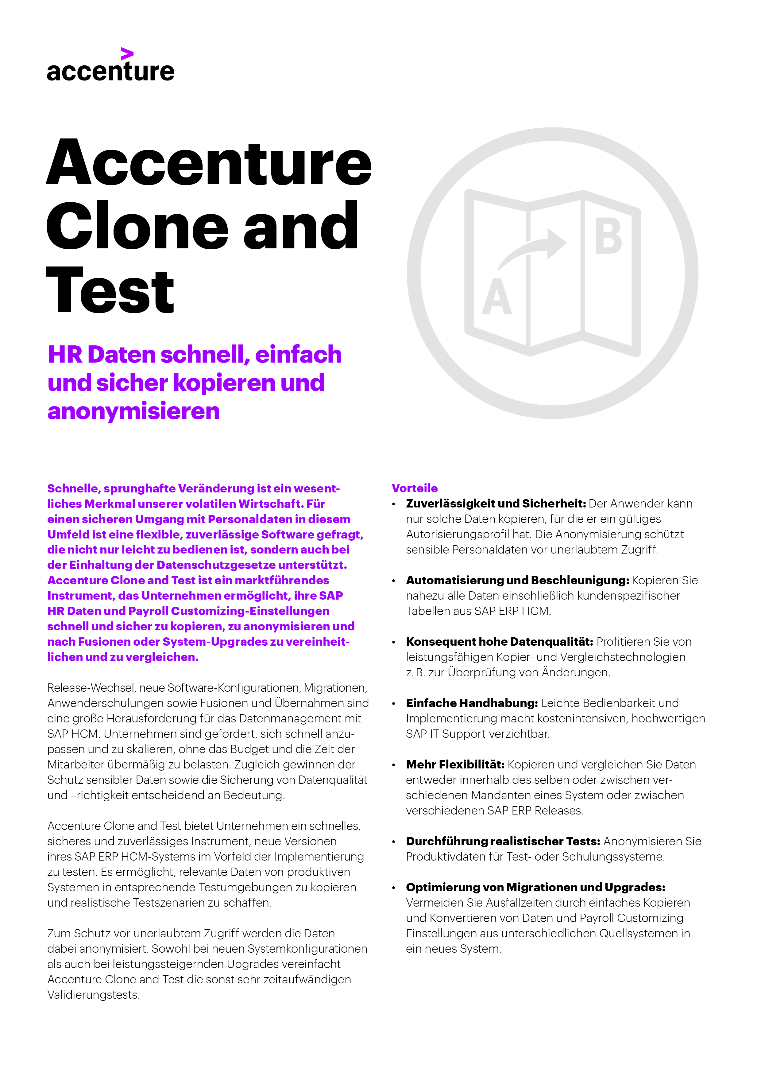Accenture Clone and Test